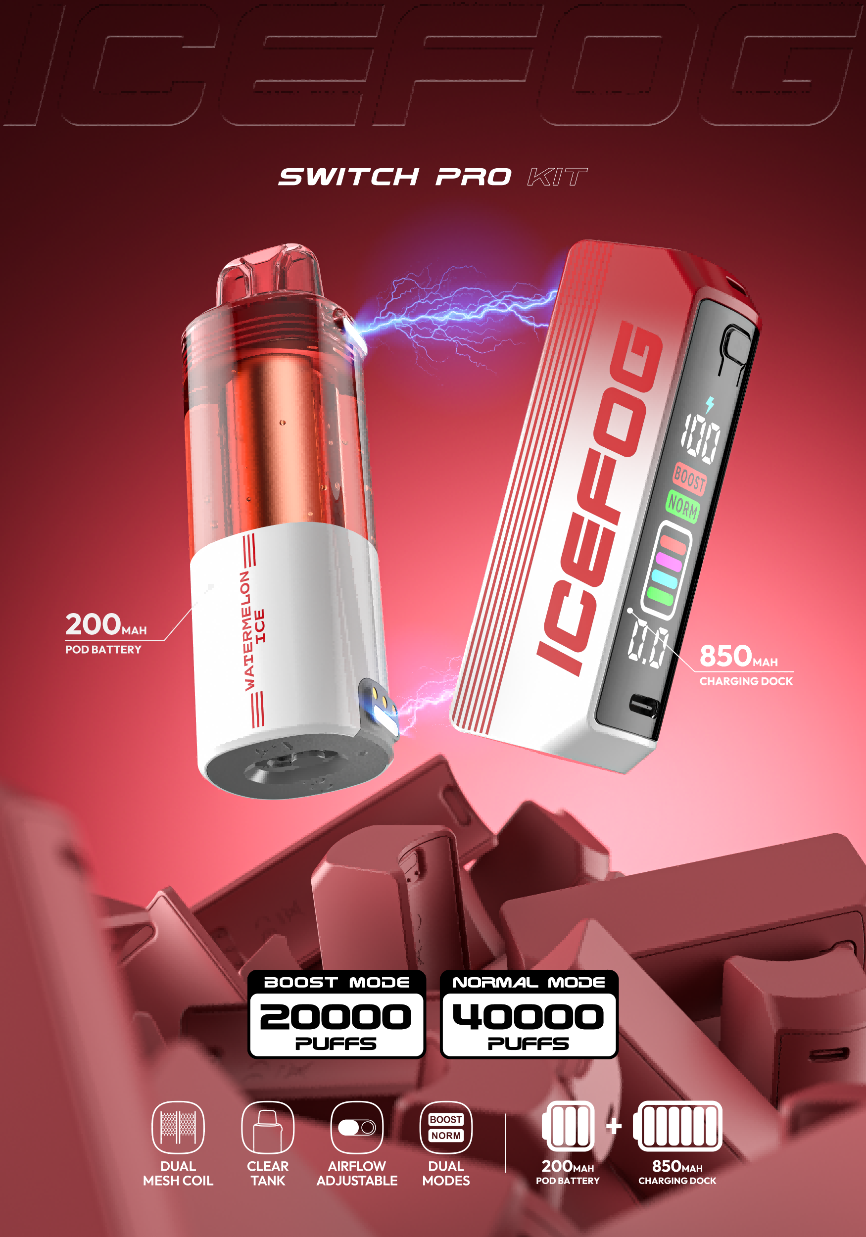 IceFog Switch Pro 40000